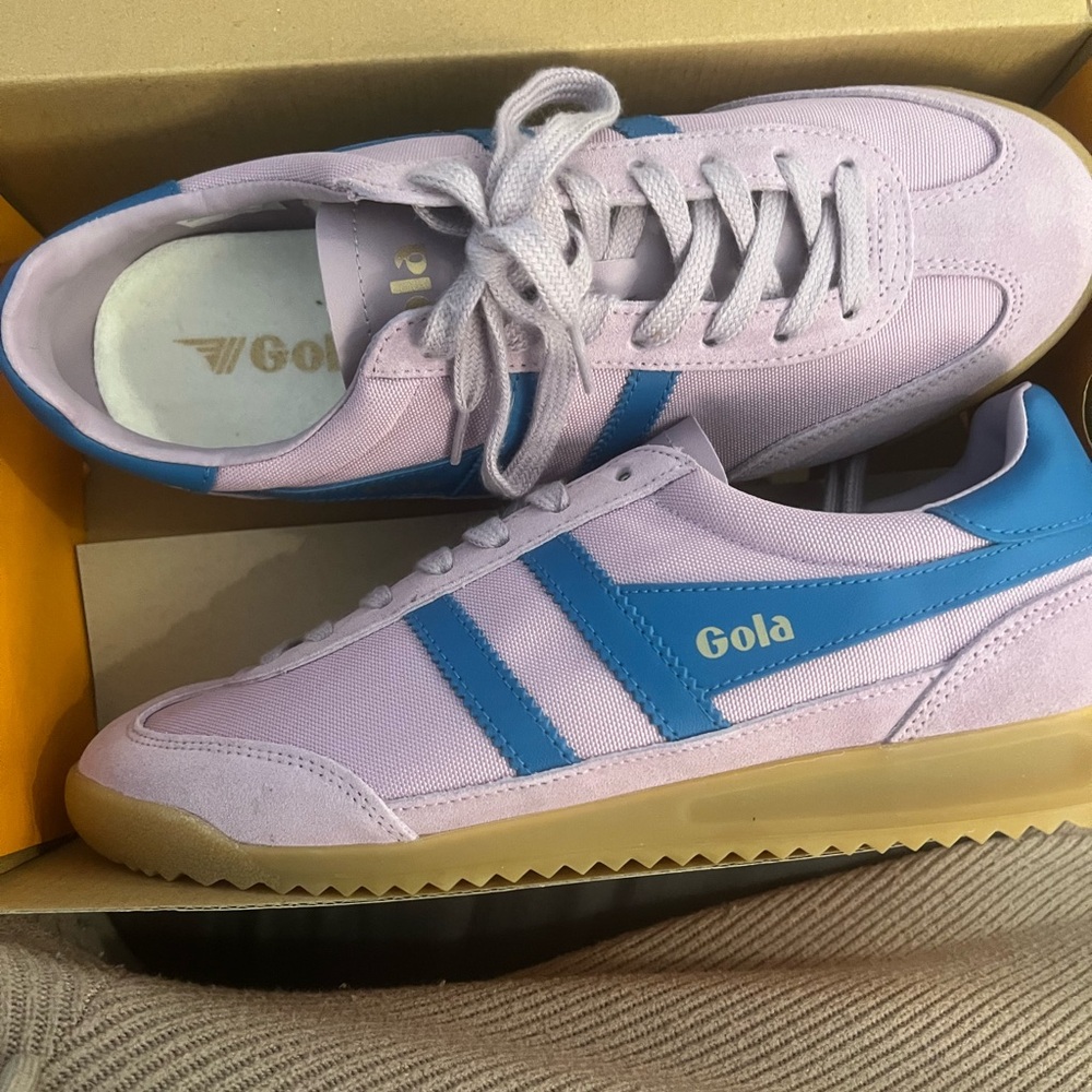Gola Women's Sneakers in Lavender and Blue